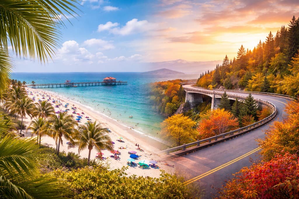 Ocean to Mountain adventure on the East Coast