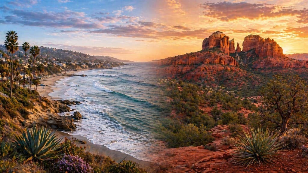 Ocean to Vortex adventure in the Southwest